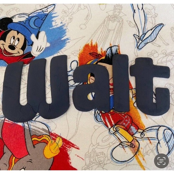 Walt Disney World Ink‎ and Paint Spirit Jersey Size L Mickey Pinocchio Dumbo - Picture 7 of 10